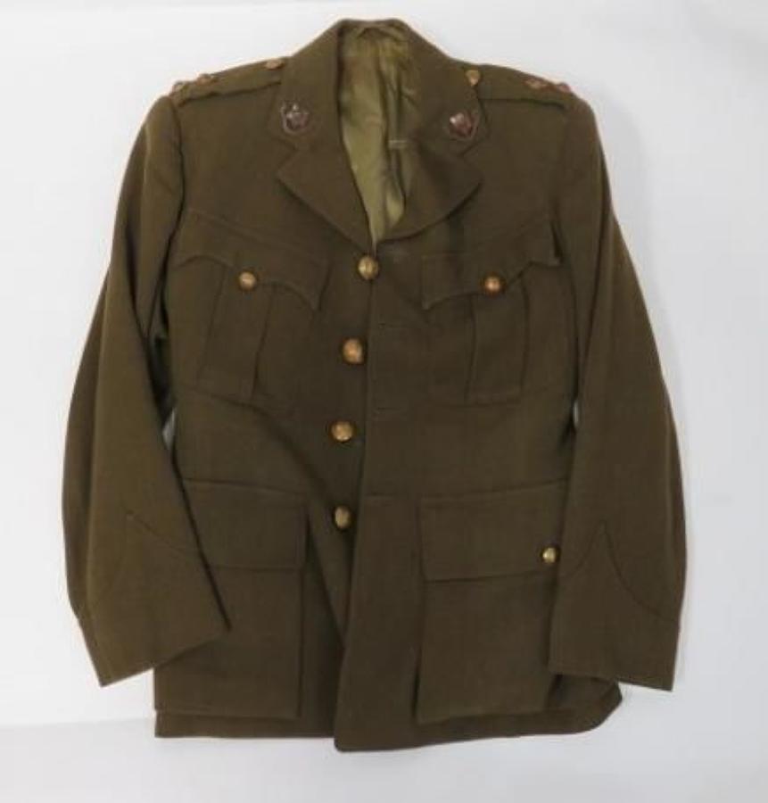 WW 2 Loyal Regiment Officers Service Dress Tunic