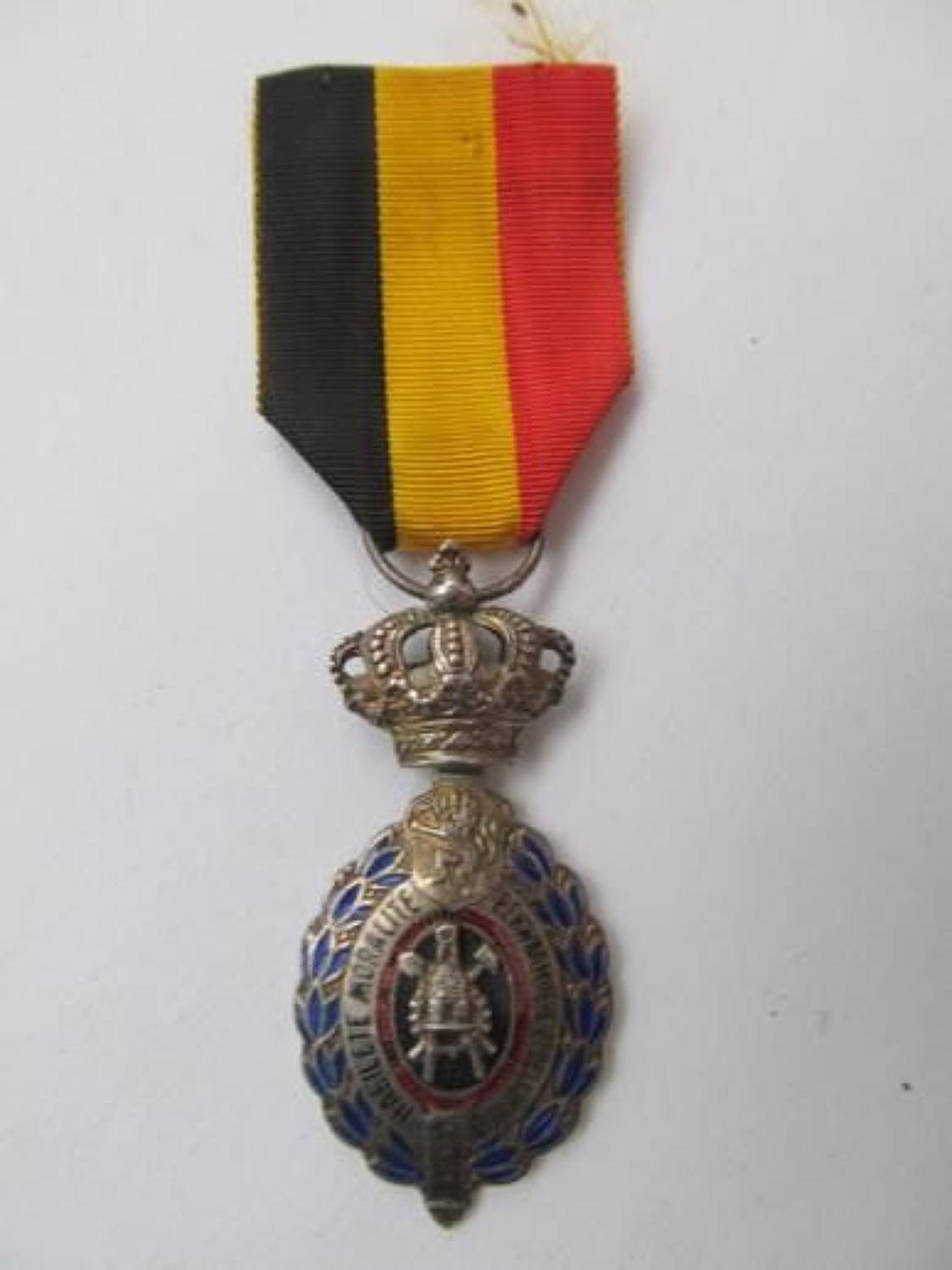 Belgian Order Silvered