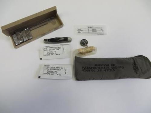 Scarce Parachute Pack Survival Kit