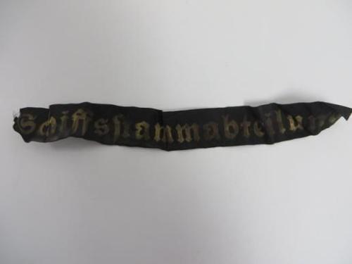 WW2 German Naval Cap Tally