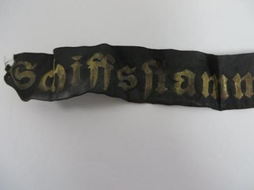 WW2 German Naval Cap Tally