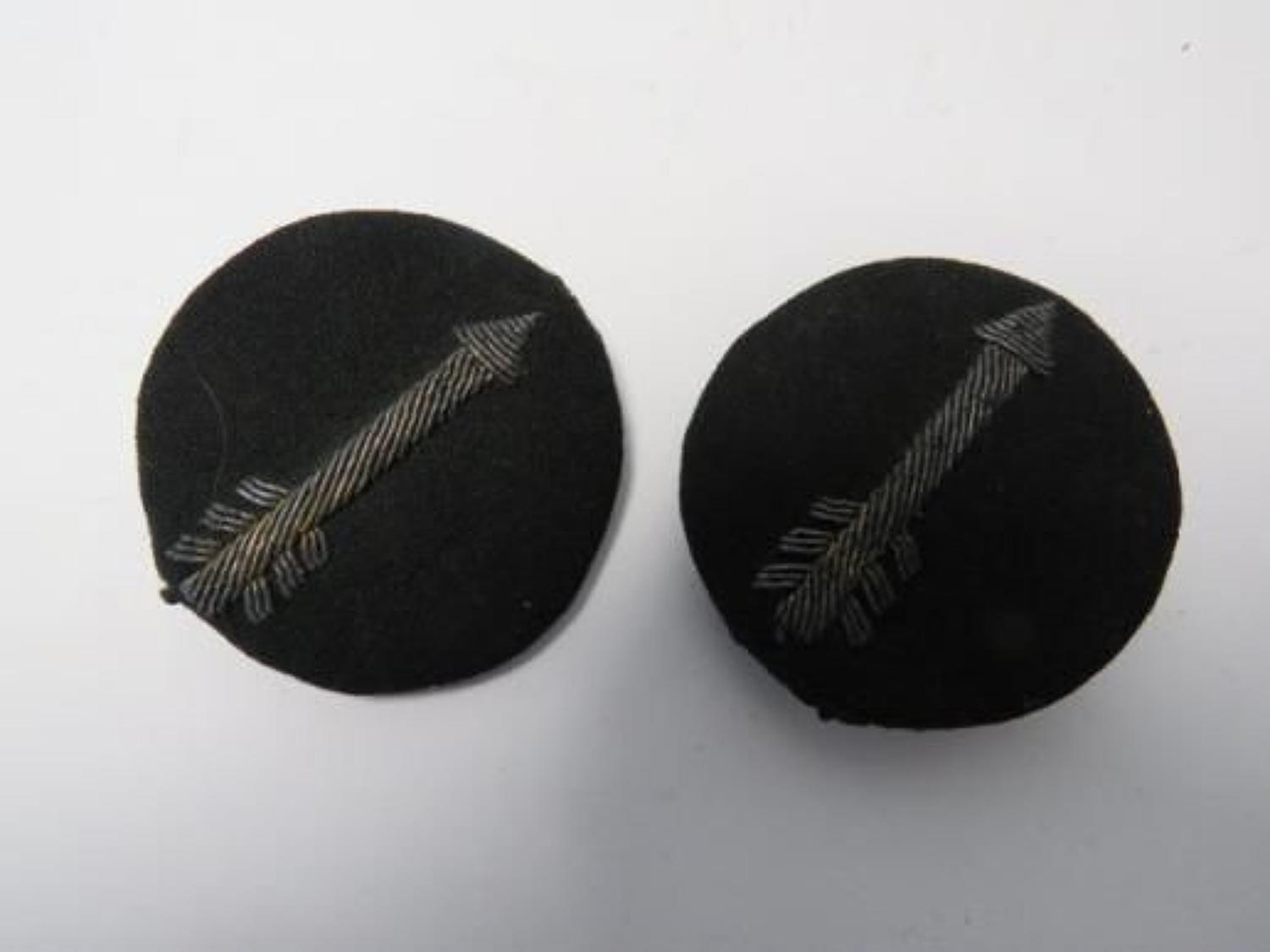 Pair of 7th Indian Division Officer Formation Badges