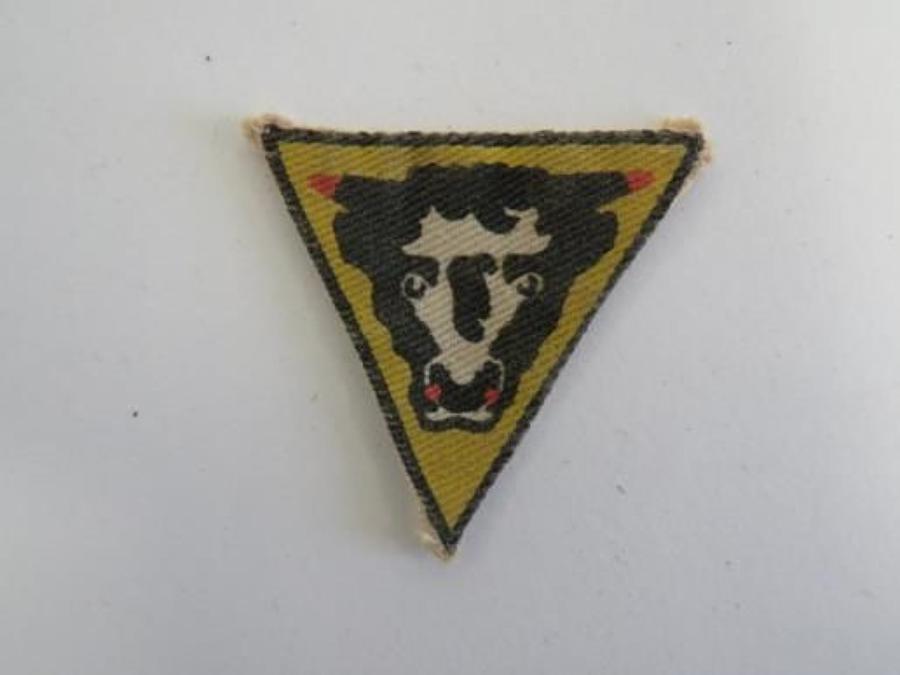 79th Armoured Division Printed Formation Badge