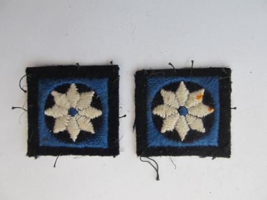 Pair 47th London Division Formation Badges