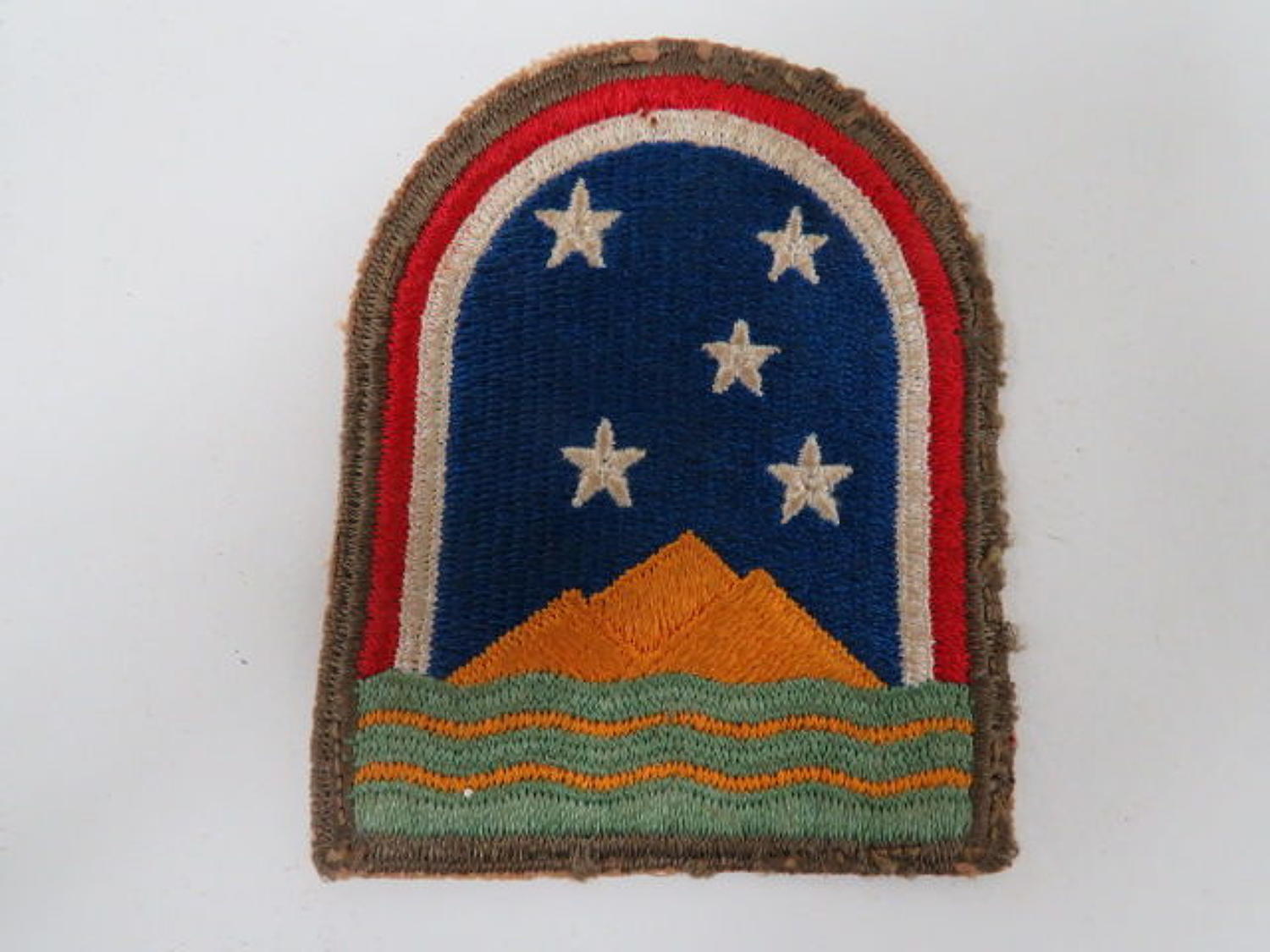 WW 2 American South Atlantic Theatre Formation Badge