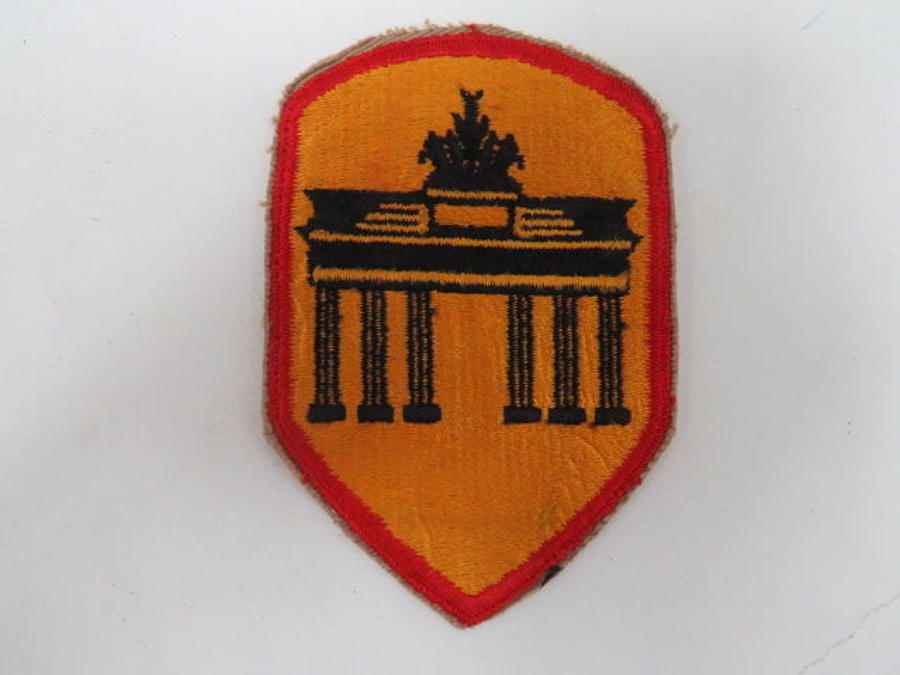 American Sector Berlin District Formation Badge