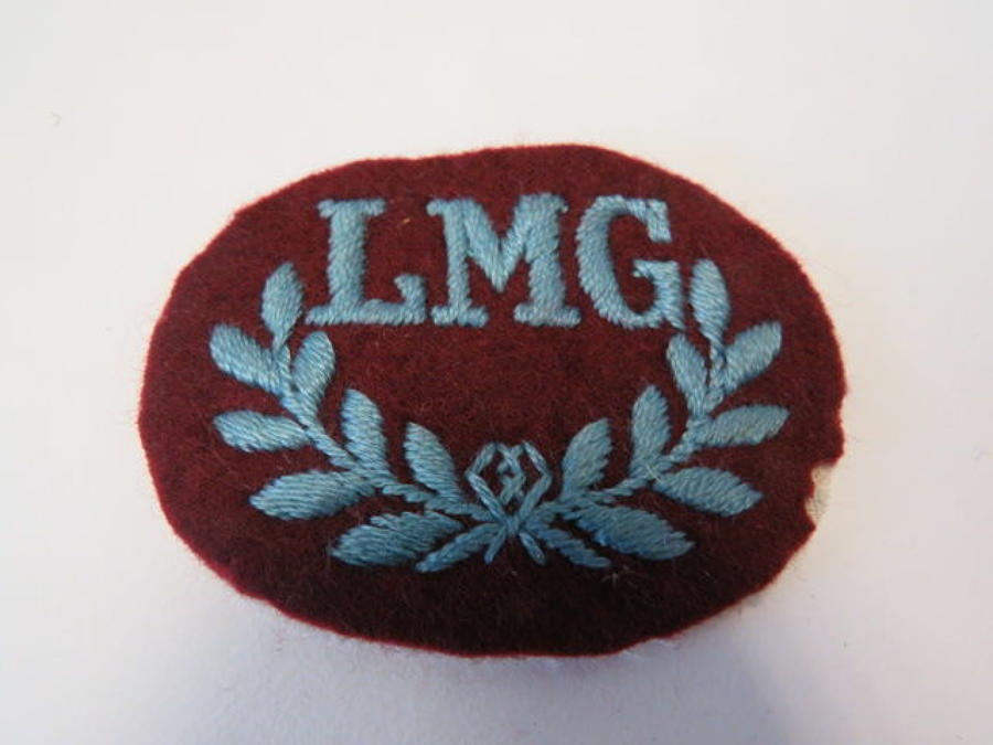 WW 2 Airborne L.M.G Qualification Badge