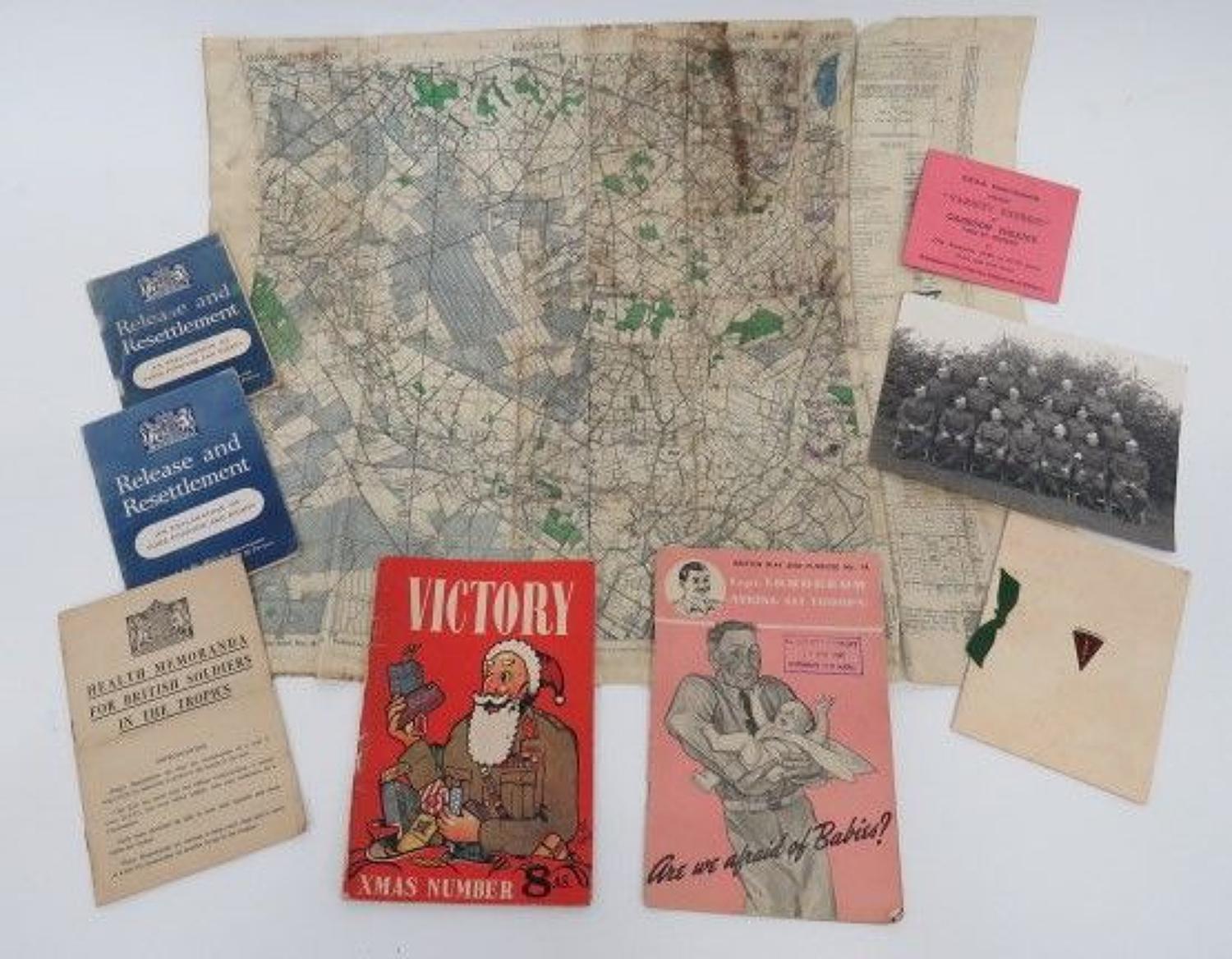 Good selection of WW 2 Paperwork