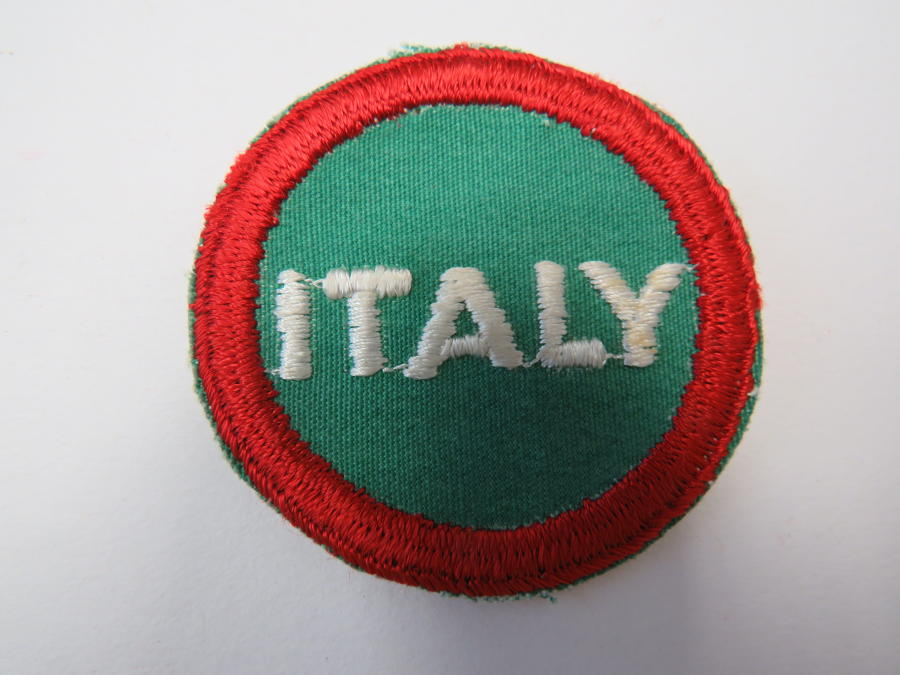 WW 2 Italian ex P.O.W Serving with the Allies Cap Flash