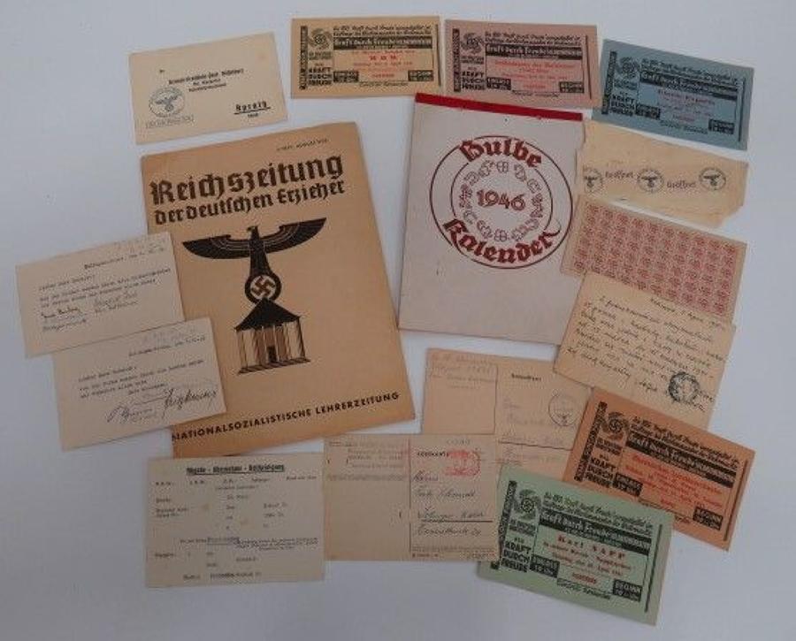 Selection of German Paperwork