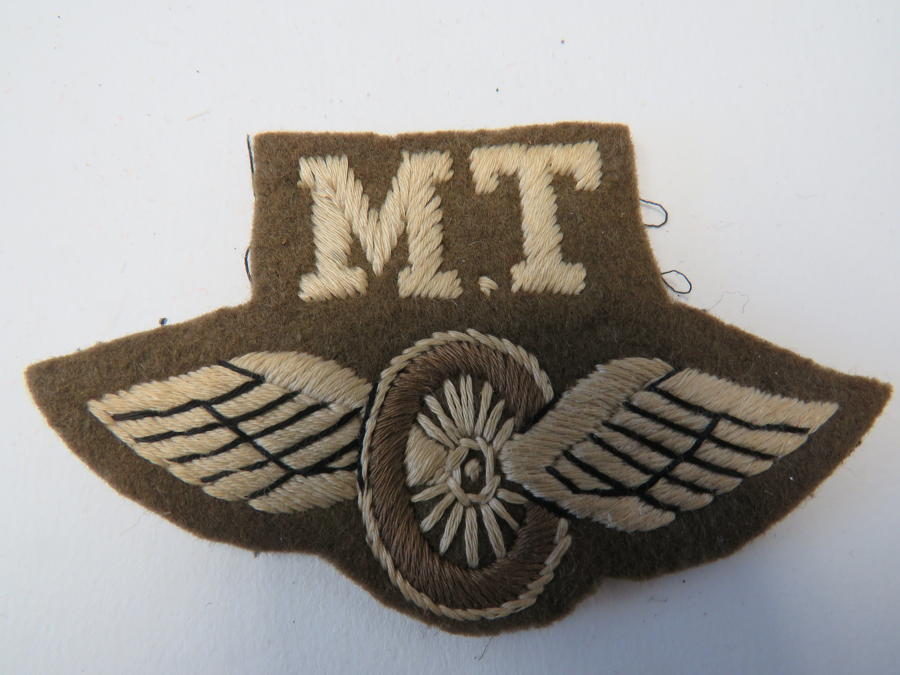 Motor Transport Qualification Badge