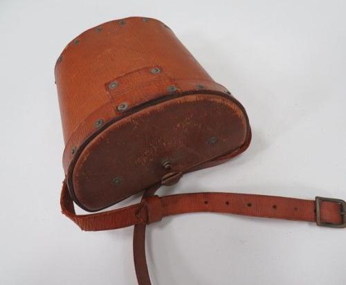 Rare 1939 Pattern Leather Binocular Pouch and Binoculars