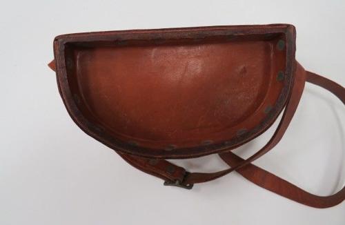 Rare 1939 Pattern Leather Binocular Pouch and Binoculars