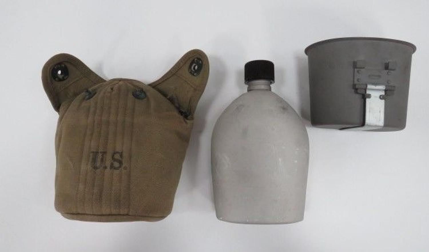 WW 2 Dated American Water bottle and Cover