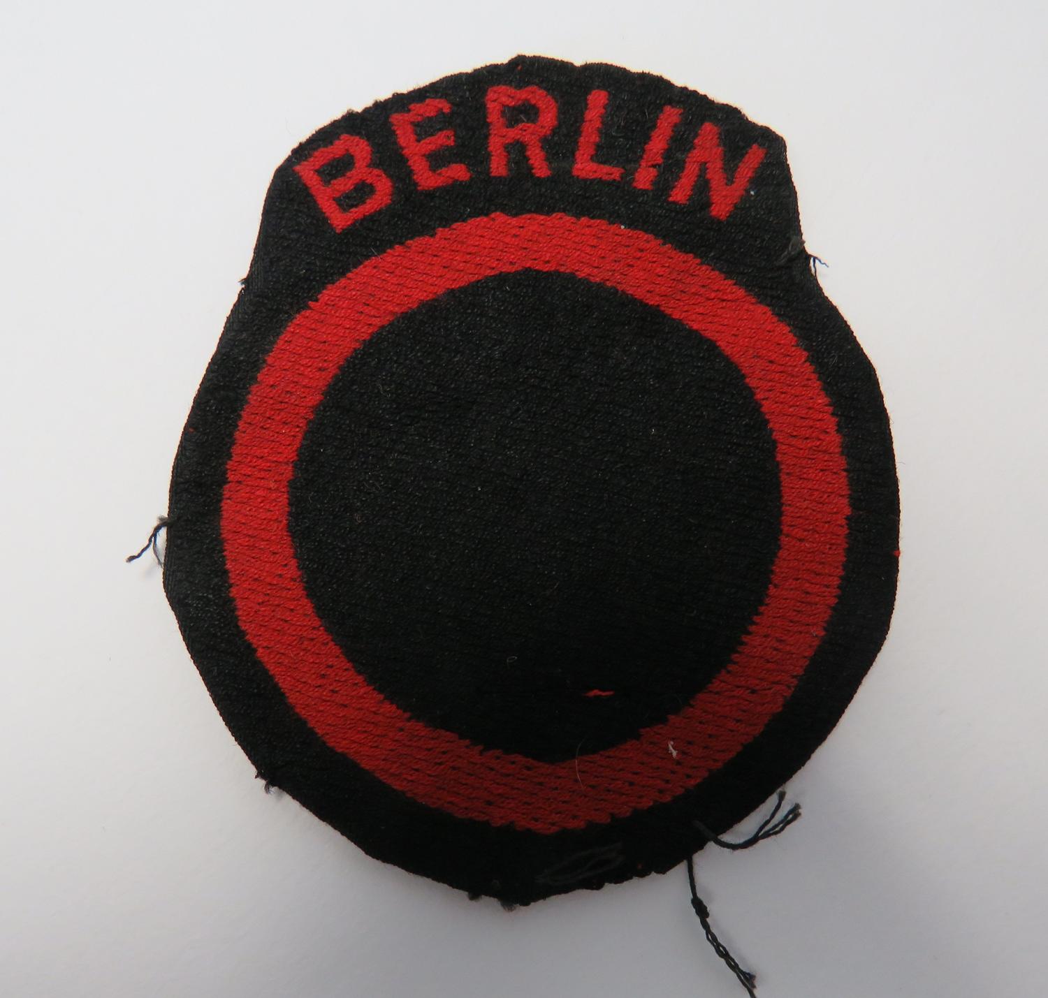 Berlin Troops Formation Badge