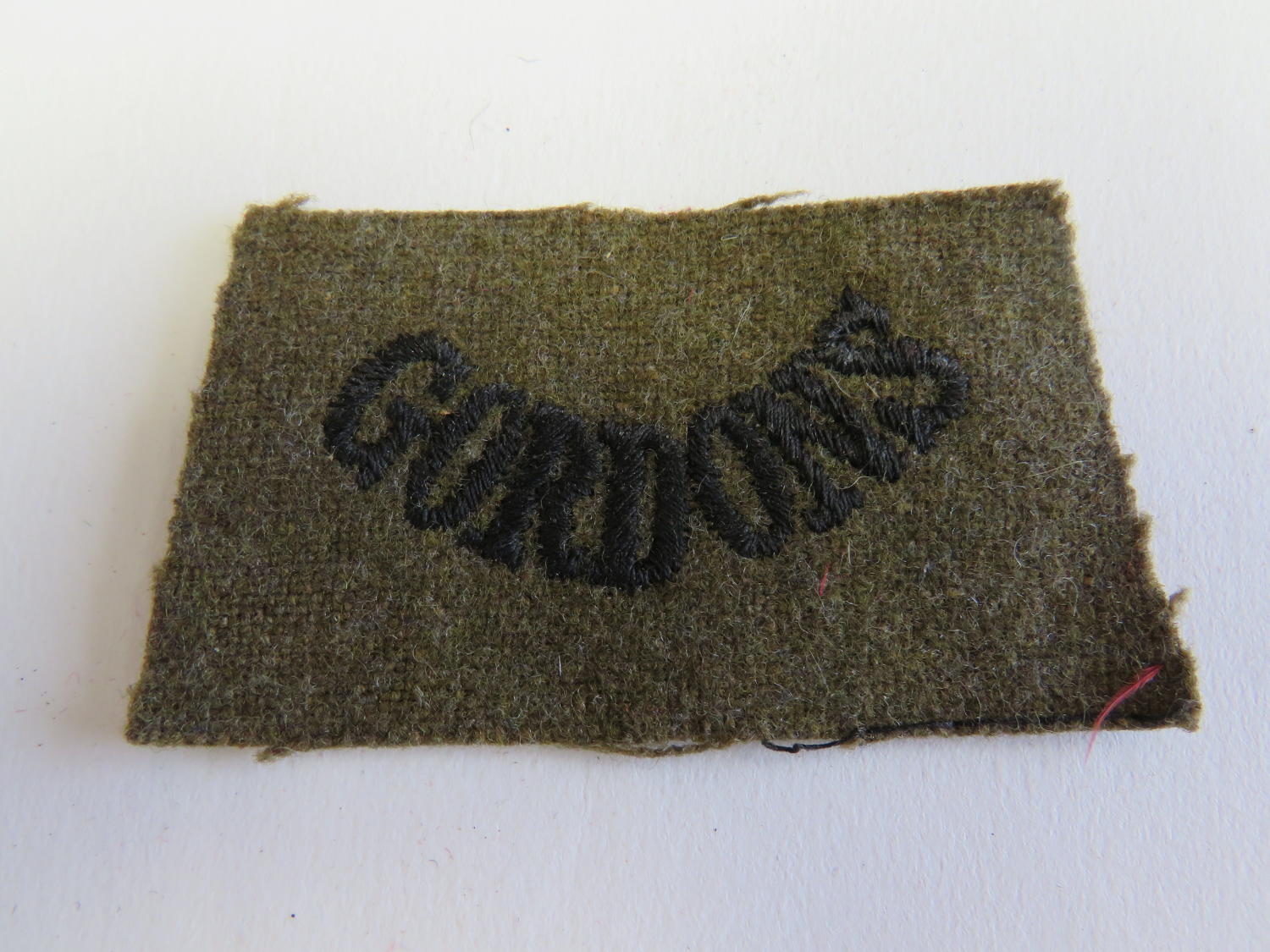 Gordons Embroidery Title