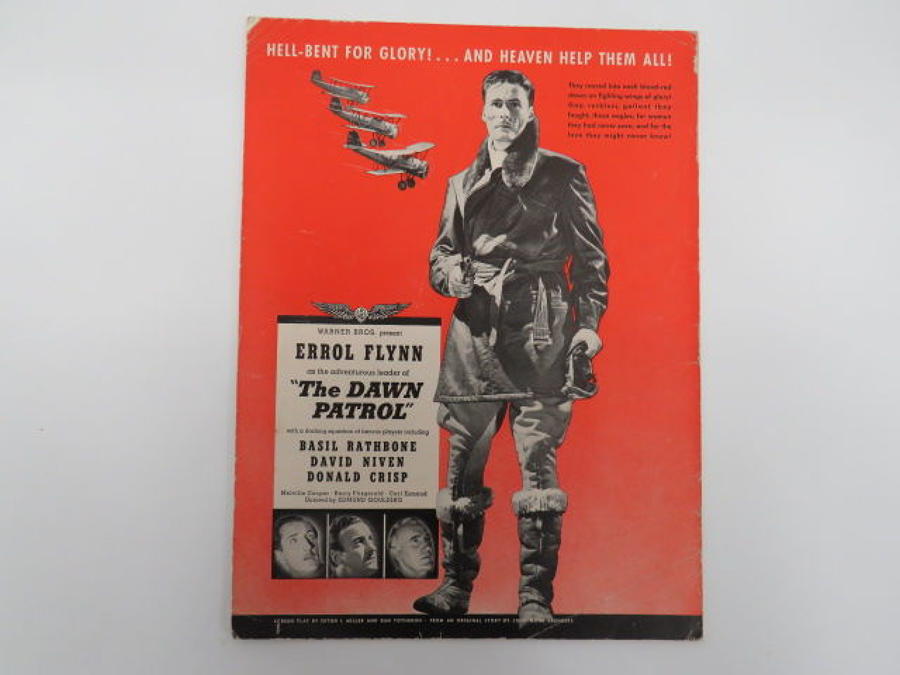 Original Dawn Patrol A4 Size Picture House Poster