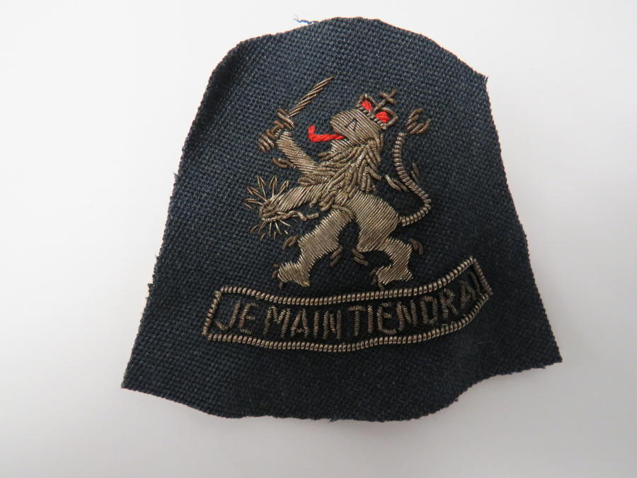 Netherlands R.A.F Officers Nationality Badge