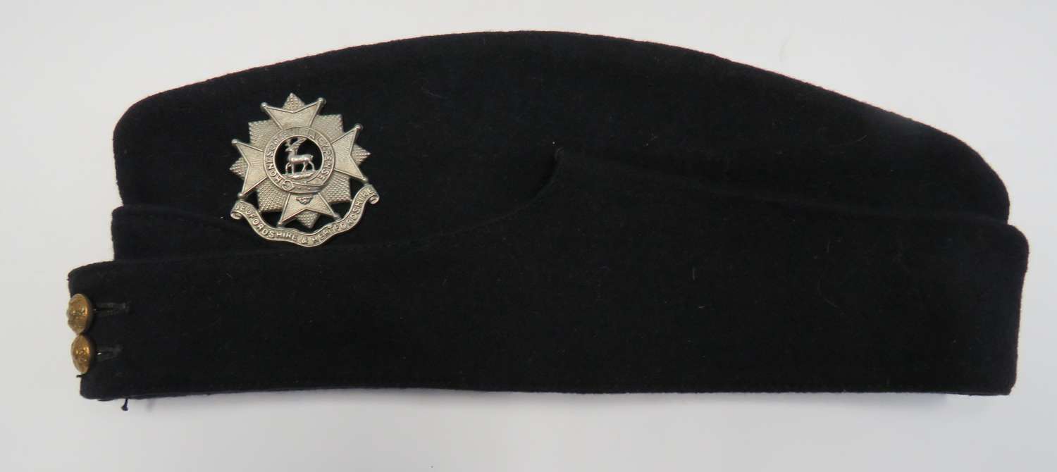 Bedfordshire and Hertfordshire Coloured Field Service Cap