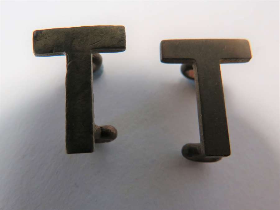 Pair of Other Ranks "T" Titles