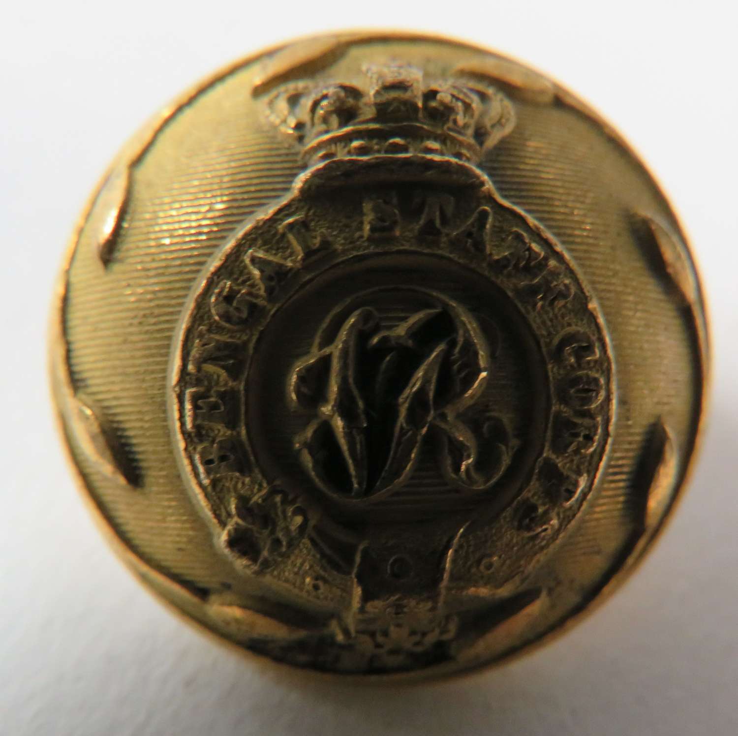 Victorian Bengal Staff Corps Large Button