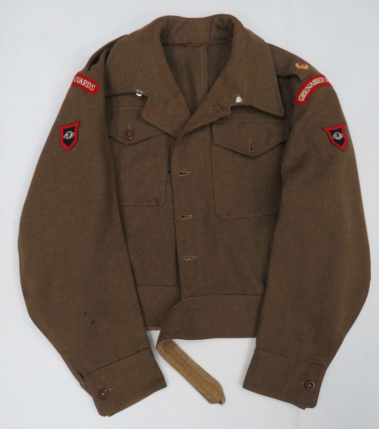 Grenadier Guards Officers Guards Armoured Battledress Jacket