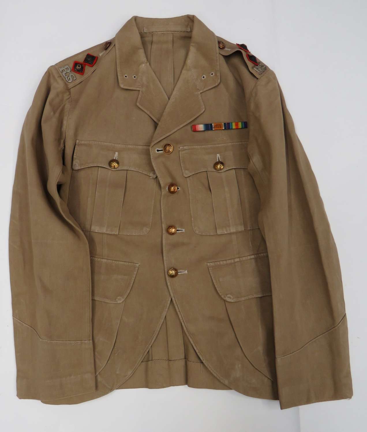 WW1 Pattern Royal Scots Officer Tropical Doublet Tunic