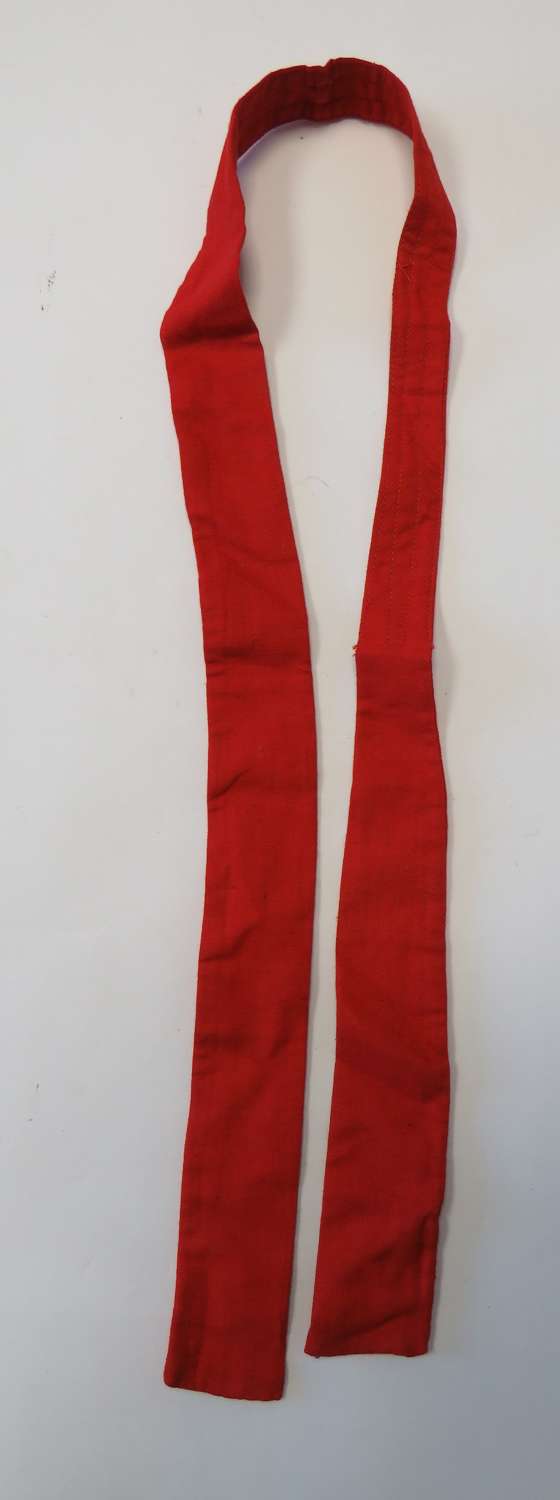 WW1 / WW2 Red Wounded Soldiers Hospital Tie