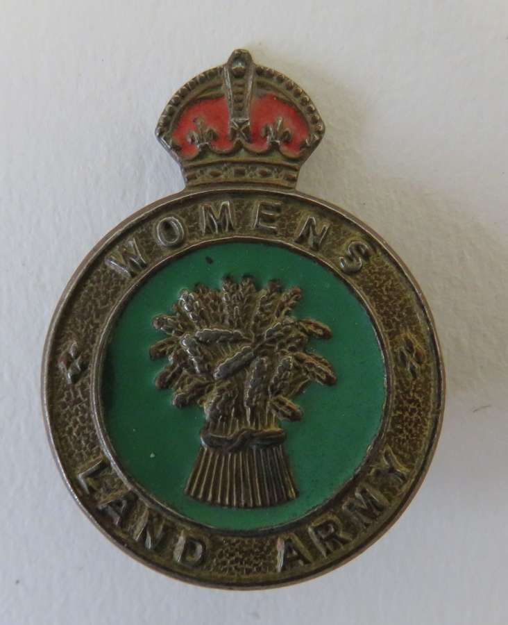Womens Land Army Cap Badge