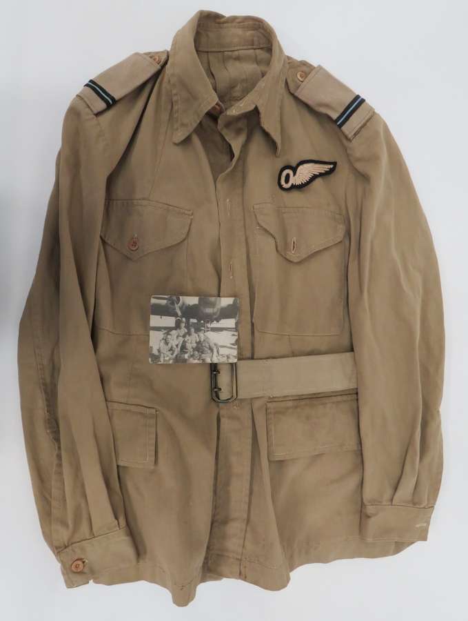 WW2 R.A.F Observers Tropical Tunic and Photo