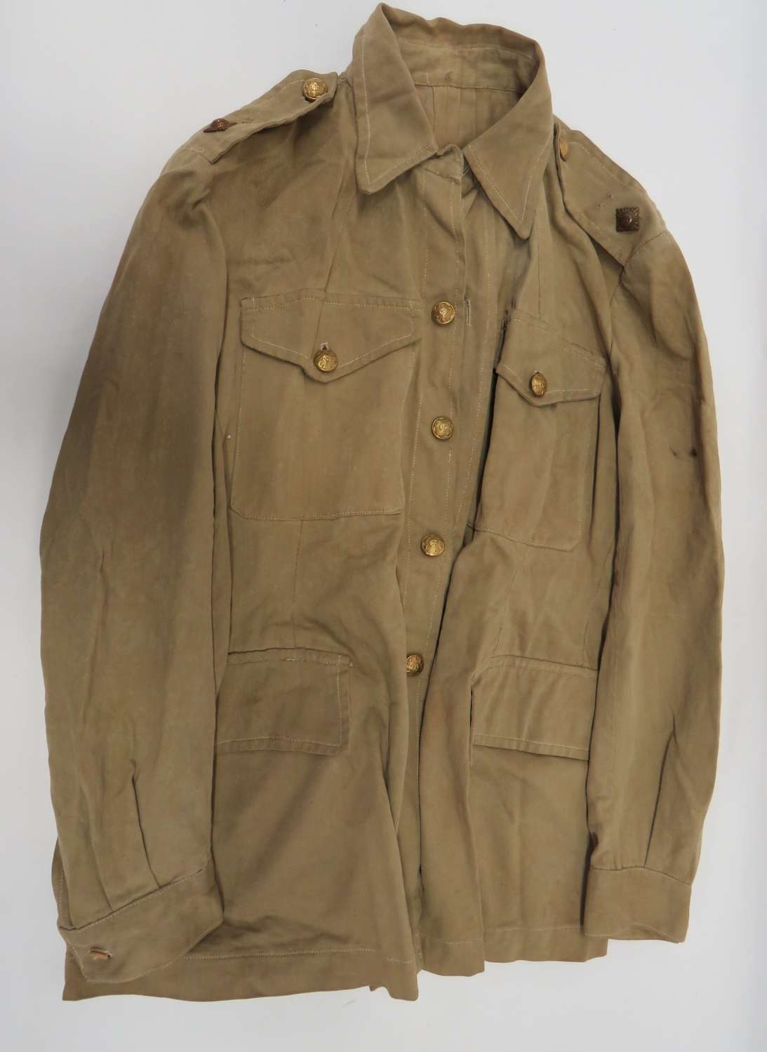 WW2 Scottish Black Watch Officers Tropical Bush Jacket