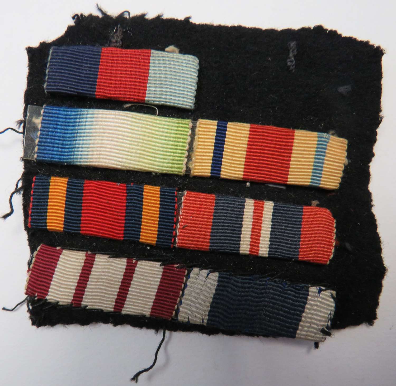 WW2 Royal Navy Uniform Medal Ribbons