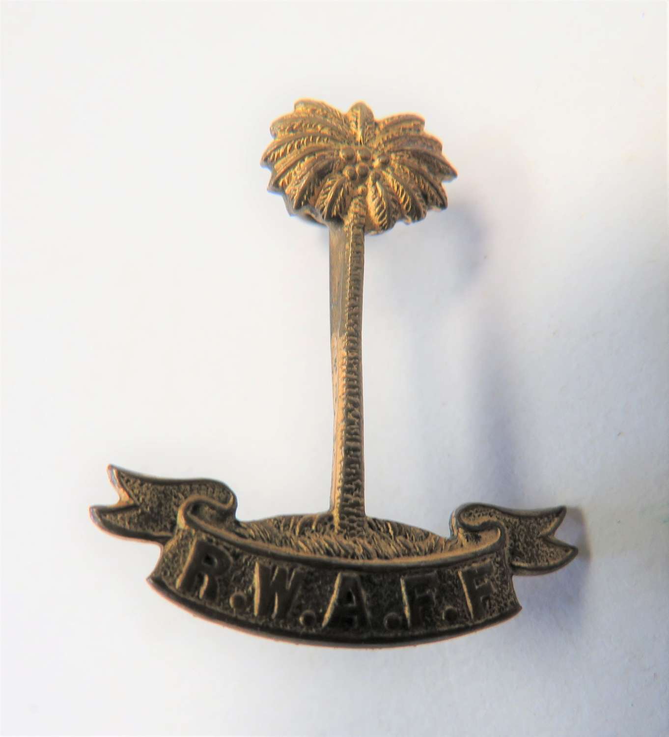 R.W.A.F.F Collar / Small Cap Badge