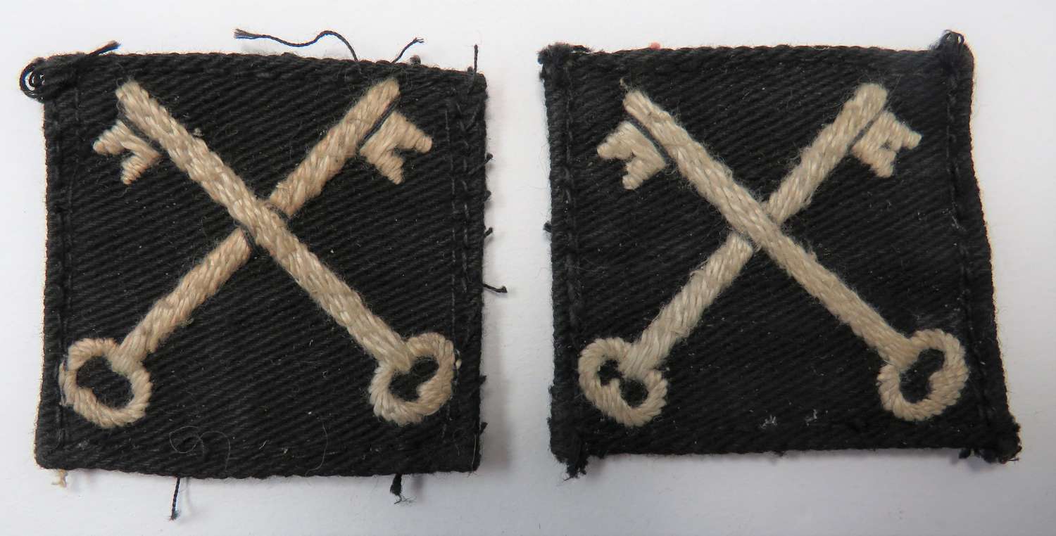 Pair of 2nd Infantry Division Formation Badges