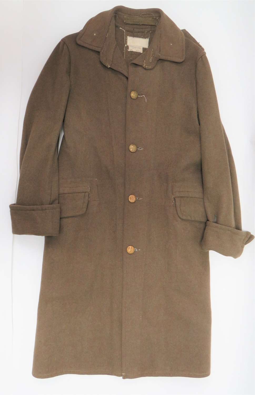 Rare 1940 Dated Battle of France Other Ranks Greatcoat