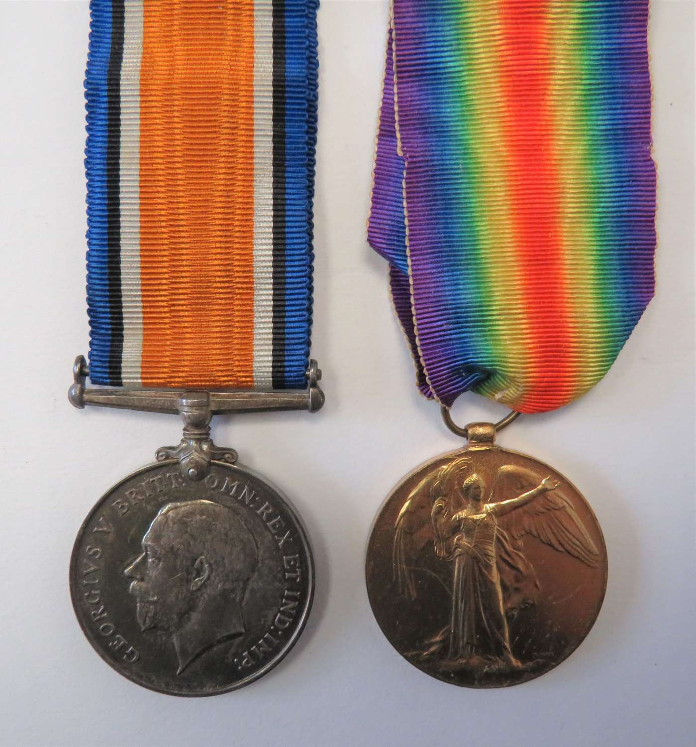WW1 Coldstream Guards Medal Pair