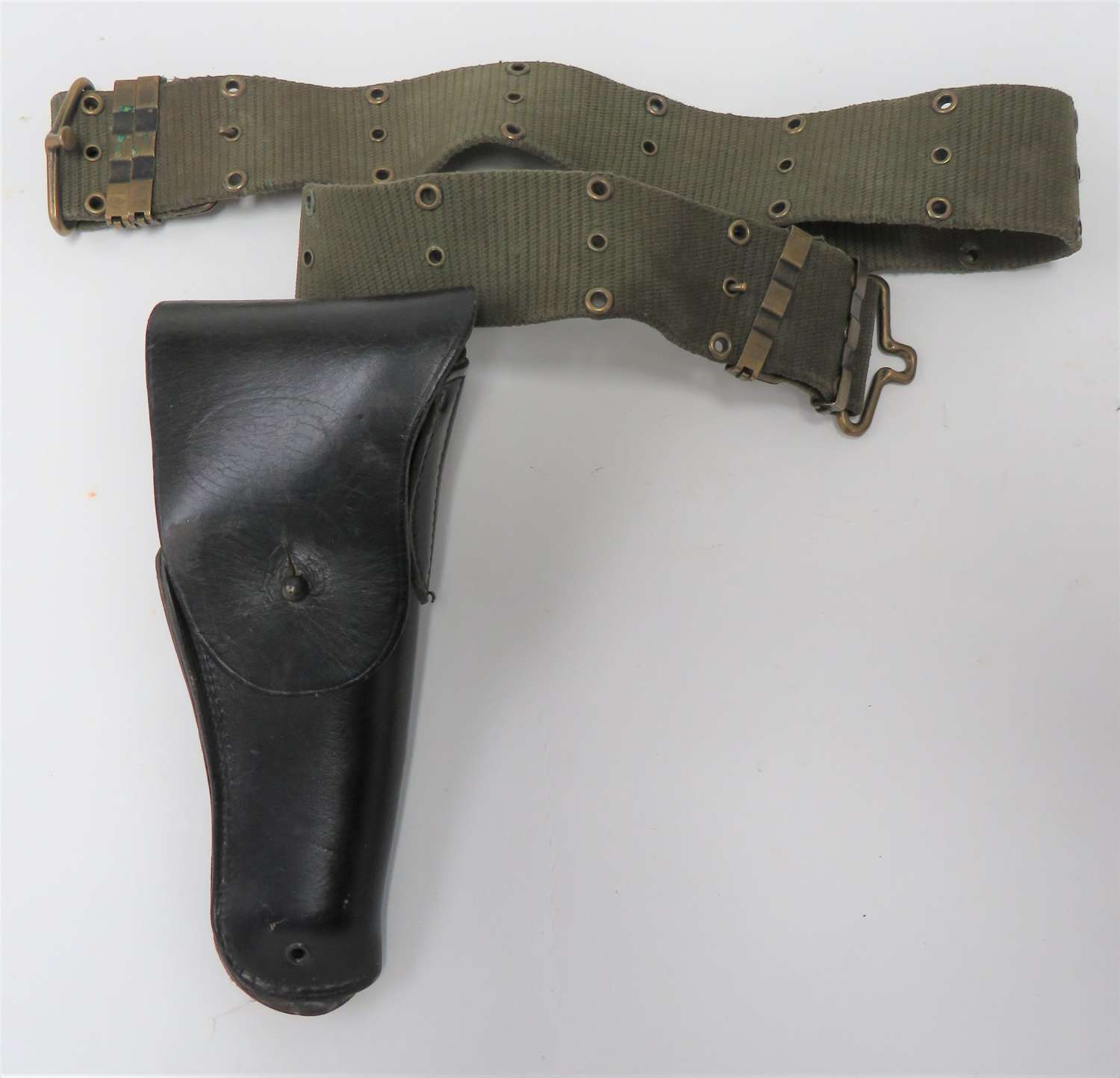 Post WW2 Colt Auto Pistol Holster and Belt