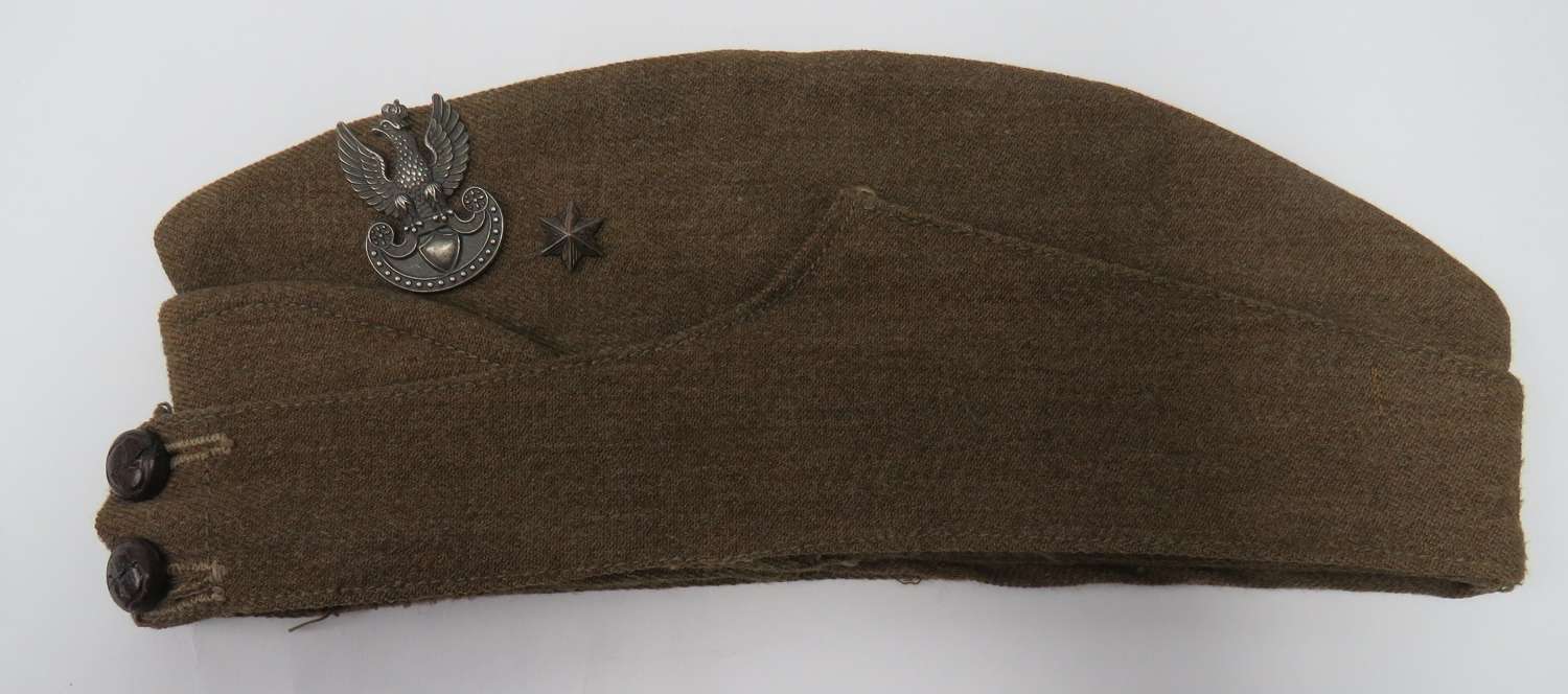 WW2 Polish Exiled Forces Forage Cap