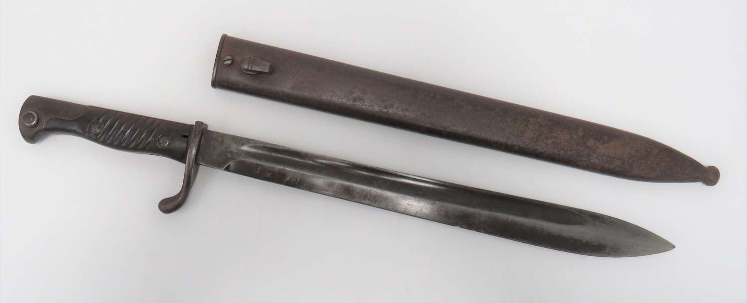 WW1 G98 Mauser Butcher Bayonet . Scarce Maker