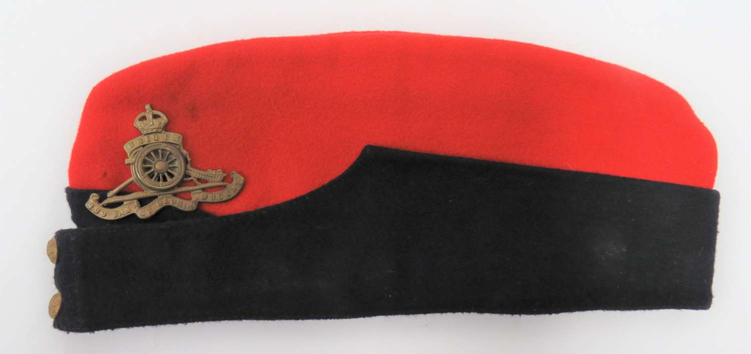 WW2 Royal Artillery Other Ranks Coloured F/S Cap