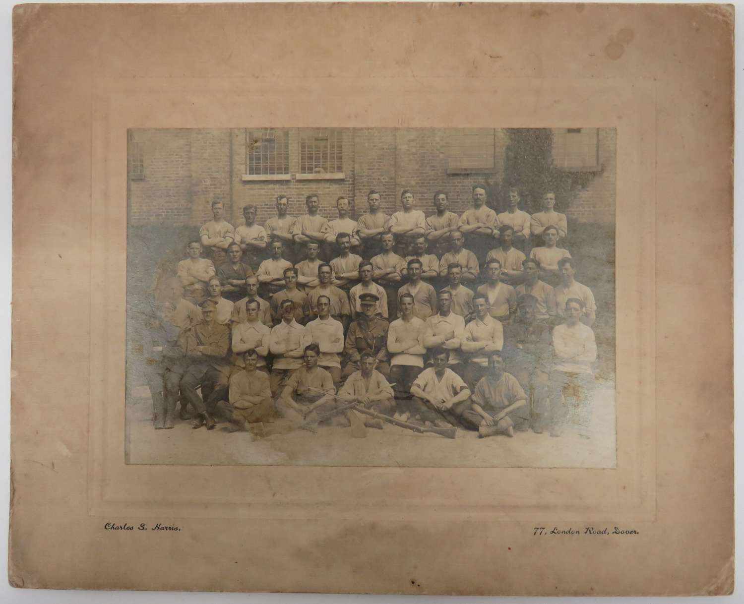 WW1 Skill at Arms Group Photograph