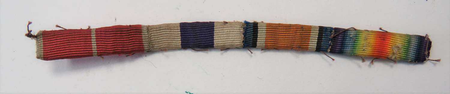 WW1 OBE / MC / WW1 Medal Ribbon Bar