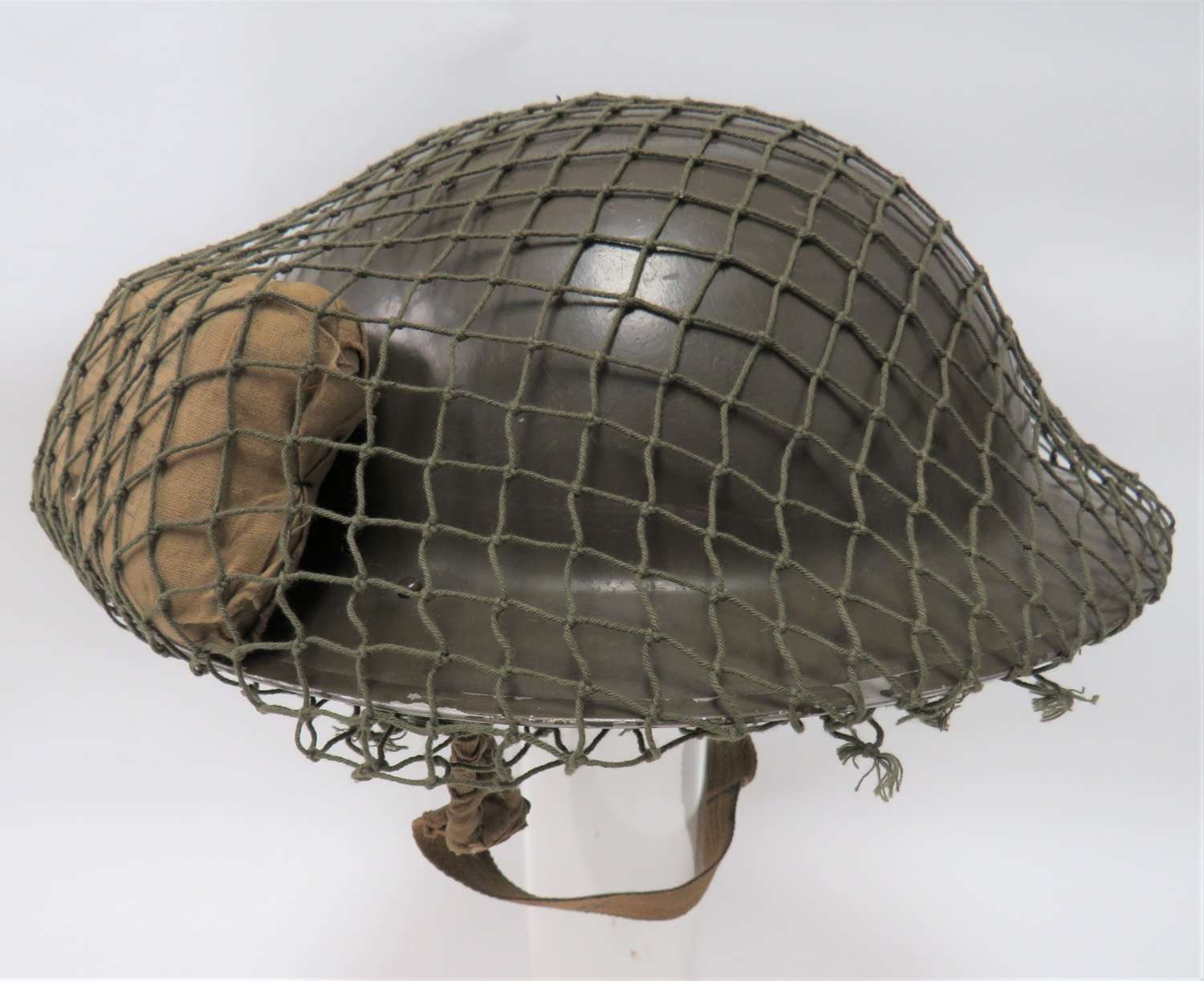 1938 Dated Steel Helmet and First Aid Dressing Typical for Dunkirk