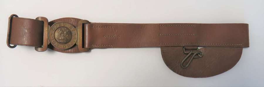 Post 1901 Senior N.C.O 's  Leather Sword Belt