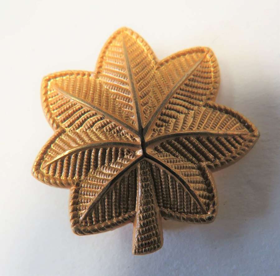WWII US Army Major Rank Collar Badge