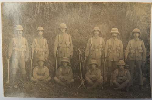 WW1 Tropical Serving British Forces Postcard