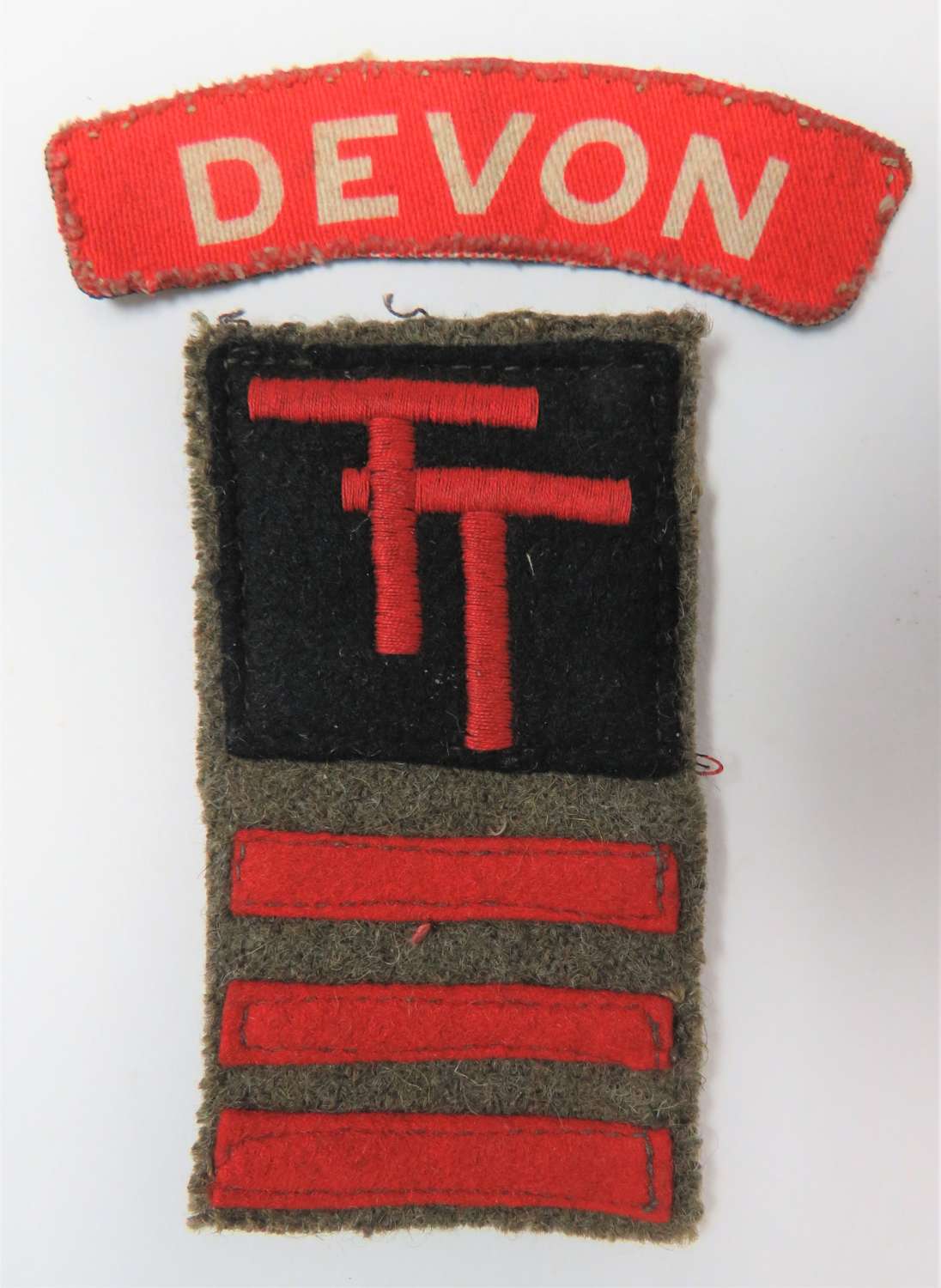 2nd Battalion Devons 50th Division 231st Inf Brig Battle Badge