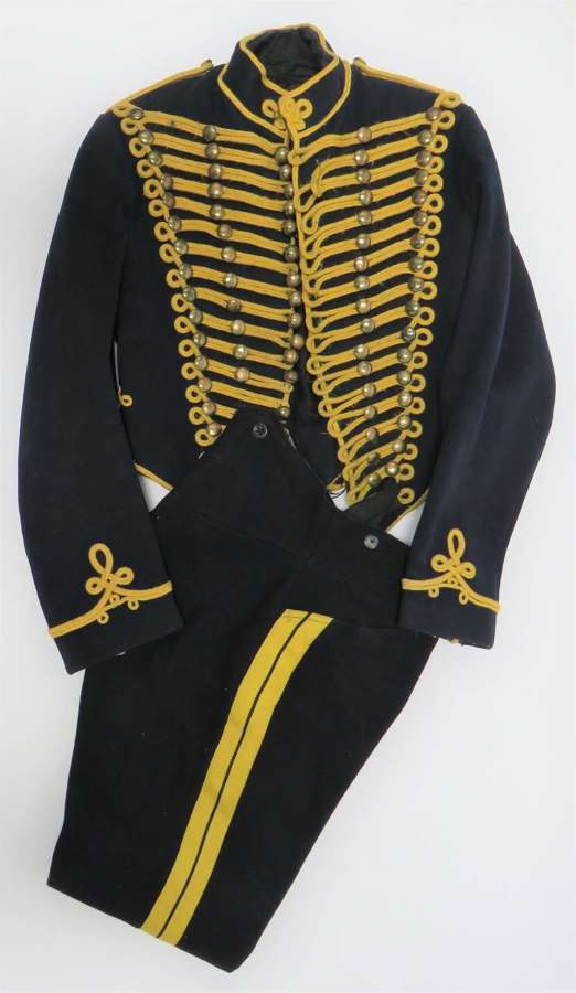 Yeomanry Hussars Shell Dress Tunic and Overall Trousers