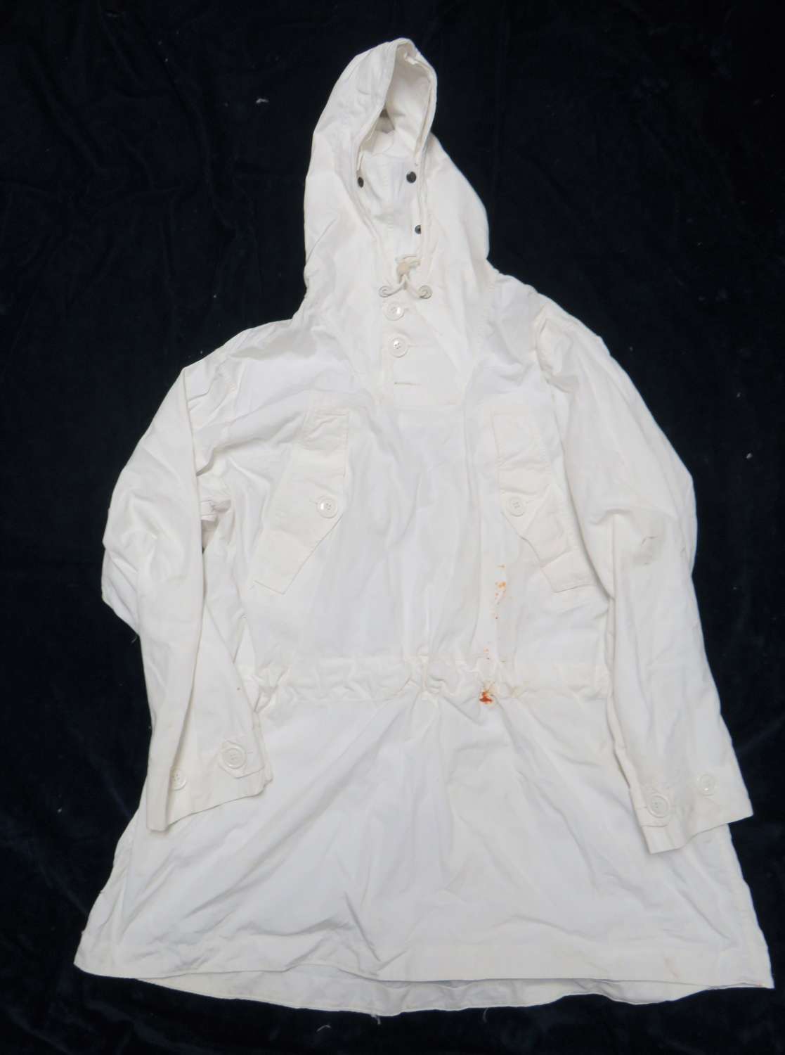 Rare Original American M43 Jacket Camouflaged White Over Smock