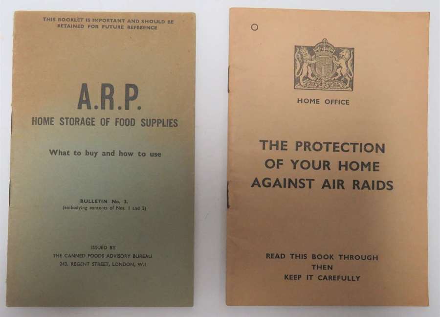 Two WW2 A.R.P Pamphlets